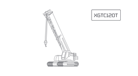 Гусеничный телескопический кран XCMG XGTC120T