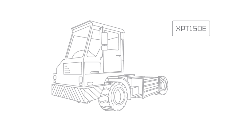 Портовый тягач XCMG XPT150E